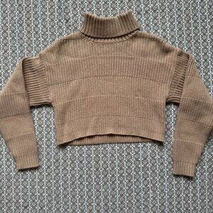 Small Pacsun Cropped Turtleneck Sweater